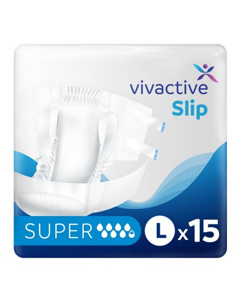 Vivactive Slip Super Large (3700ml) 15 Pack
