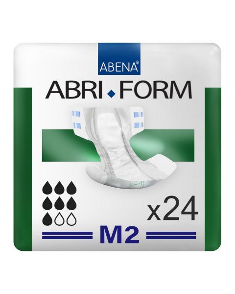 Abena Abri-Form Comfort M2 Medium (2300ml) 24 Pack