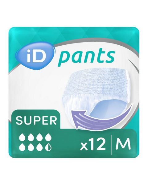 iD Pants Super Medium (1800ml) 12 Pack