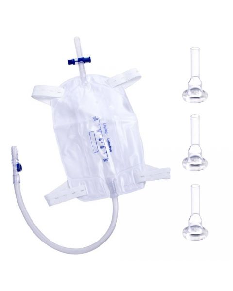 Urinary Sheath Condom Catheter Kit (23-25mm)