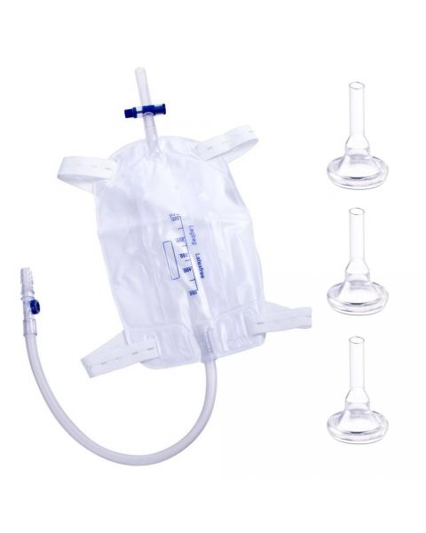 Urinary Sheath Condom Catheter Kit (34-37mm)