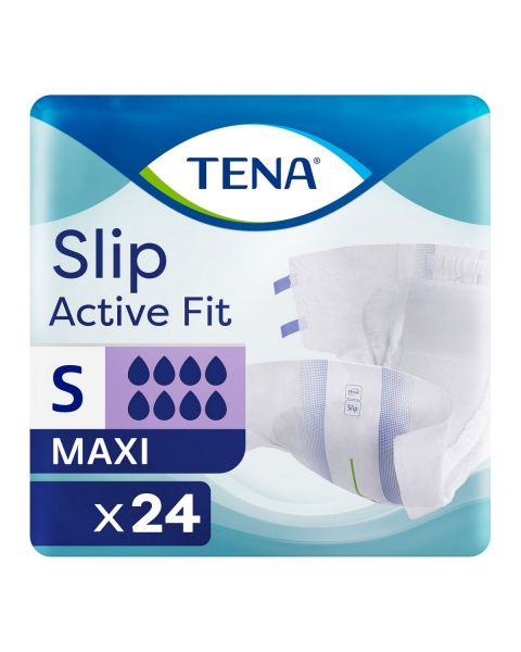 TENA Slip Active Fit Maxi Small (2120ml) 24 Pack