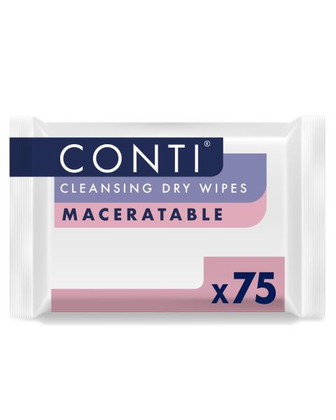Conti Large Dry Wipes 75 Pack