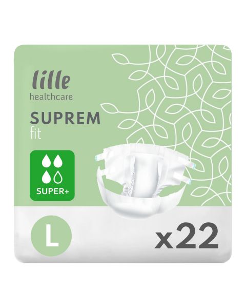 Lille Healthcare Suprem Fit Super+ Large (2950ml) 22 Pack