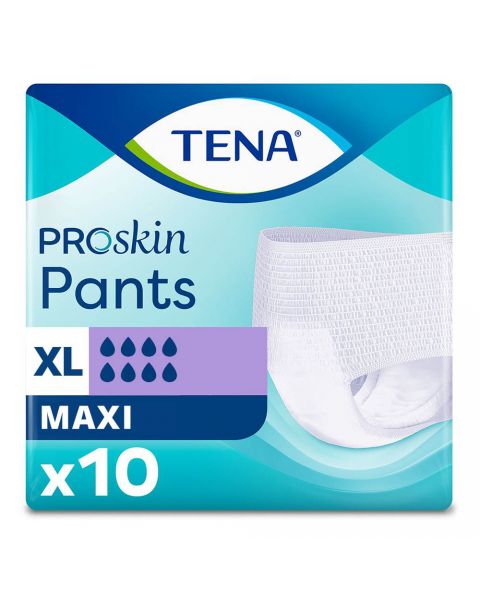 TENA Pants Maxi XL (2499ml) 10 Pack