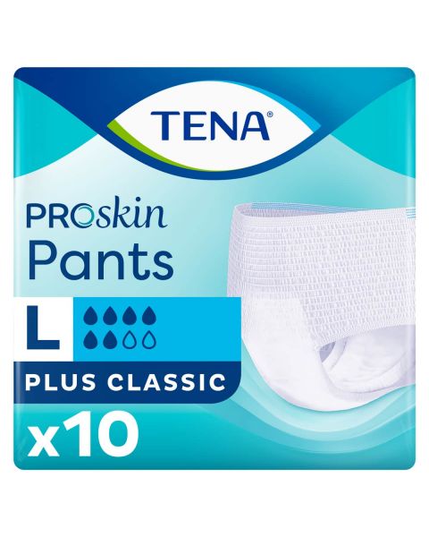 TENA Pants Plus Classic Large (1300ml) 10 Pack