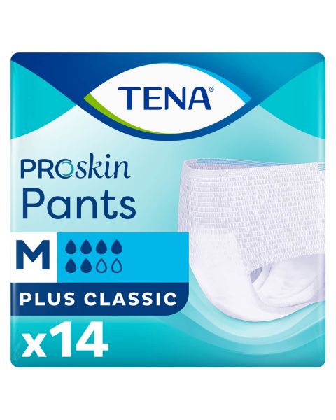 TENA Pants Plus Classic Medium (1300ml) 14 Pack