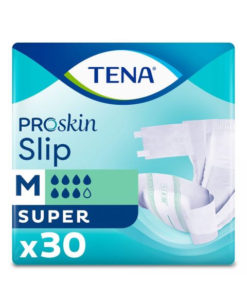 TENA Slip Super Medium (2500ml) 30 Pack