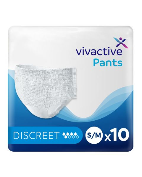 Vivactive Pants Discreet Small/Medium (900ml) 10 Pack