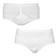 Washable outlet incontinence products